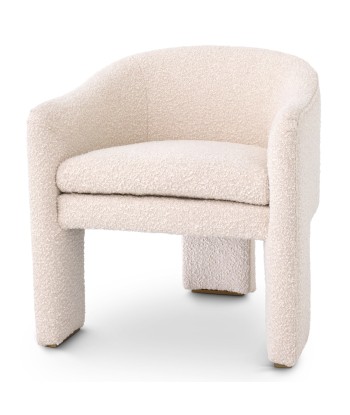 Pebbles Armchair Bouclé Cream livraison et retour toujours gratuits