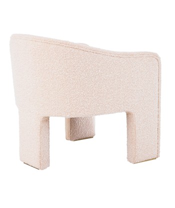 Pebbles Armchair Bouclé Cream livraison et retour toujours gratuits