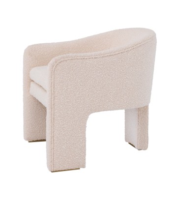 Pebbles Armchair Bouclé Cream livraison et retour toujours gratuits