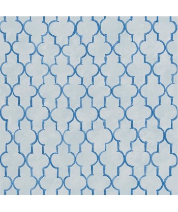 Pergola Trellis Cobalt Wallpaper de pas cher