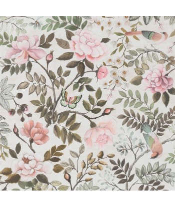 Peony Chinese Porcelain Wallpaper acheter