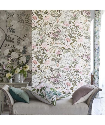 Peony Chinese Porcelain Wallpaper acheter