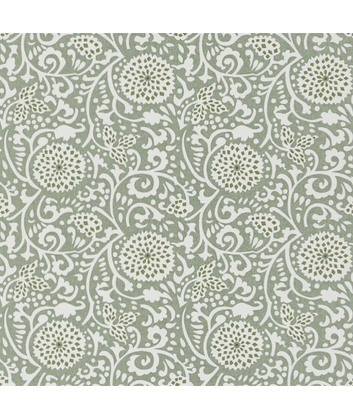 Shaqui Vintage Green Wallpaper Economisez 