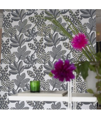 Tanjore Graphite Wallpaper Paris Déstockage Promo