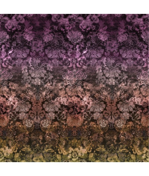 Tarbana Damask Amethyst Wallpaper soldes