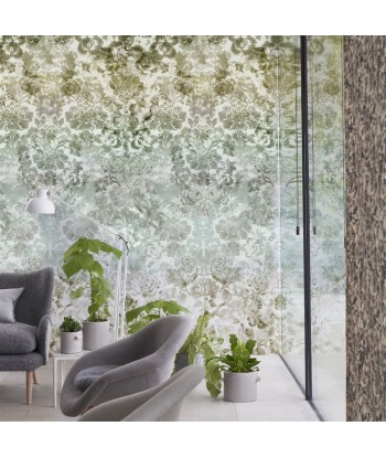 Tarbana Damask Linen Wallpaper votre