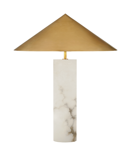 Minimalist Alabaster Lamp Dans la société mordern