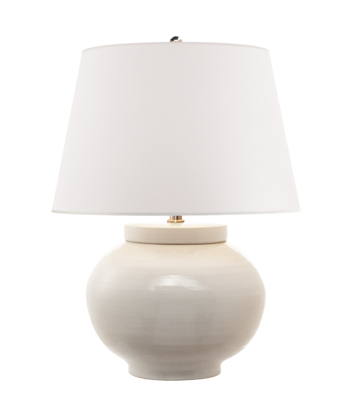 Carter Lamp Small White Sandstone shop