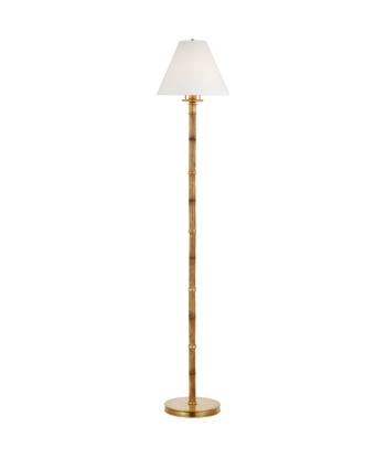 Dalfern Bamboo Brass Floor Lamp pas cher