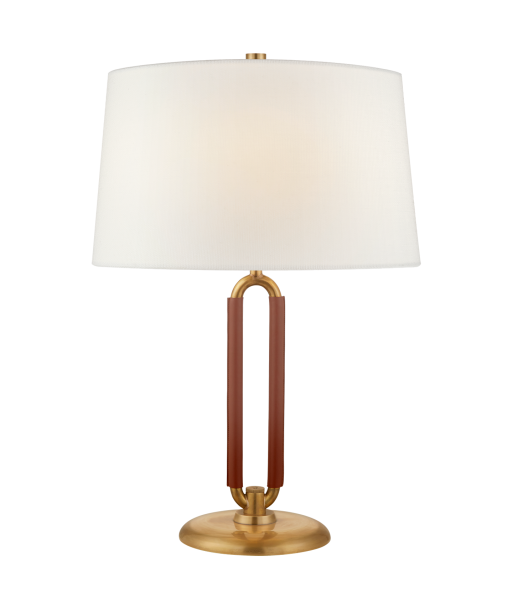 Cody Brass Saddle Lamp de pas cher