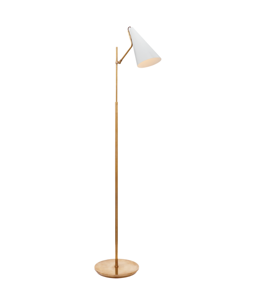 Clemente Floor Lamp White Plaster Faites des économies