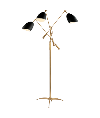 Sommerard Black Brass Floor Lamp sélection de produits