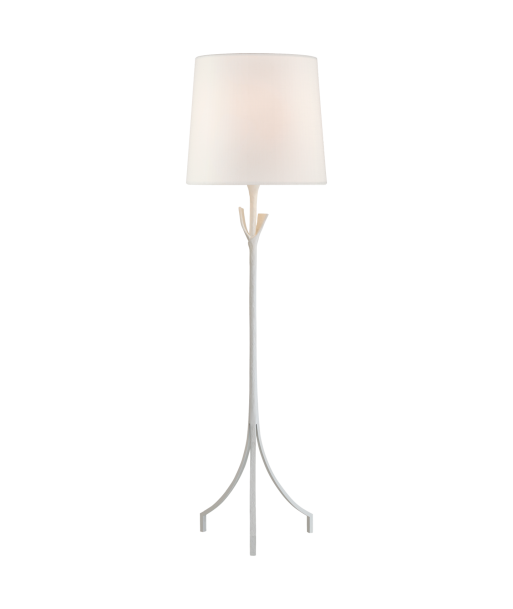 Fliana Floor Lamp White Plaster Véritable concentré