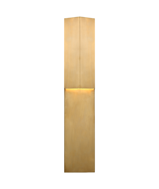 Rega Wall Lamp 24" Brass l'évolution des habitudes 