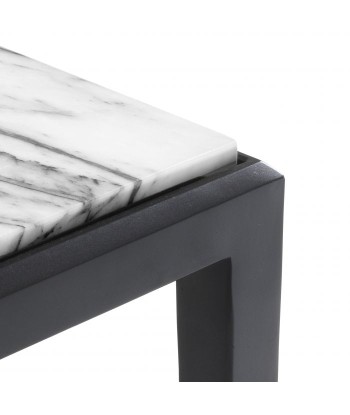 Henley White Marble Bronze Coffee Table Venez acheter