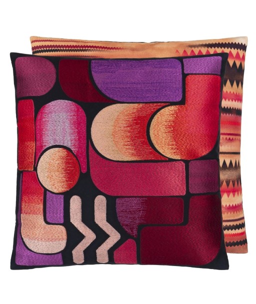 Lacroix Graphe Cushion - Magenta Véritable concentré