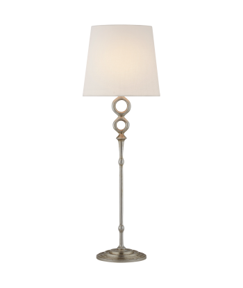 Bristol Burnished Silver Leaf Lamp Le MVP de beaucoup