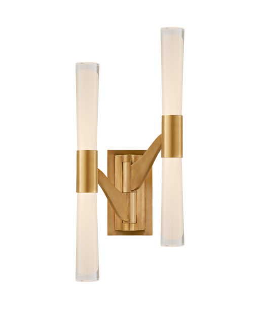 Brenta Double Articulated Brass Wall Lamp pas cher chine