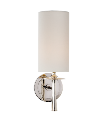 Drunmore Single Nickel Wall Lamp les ctes