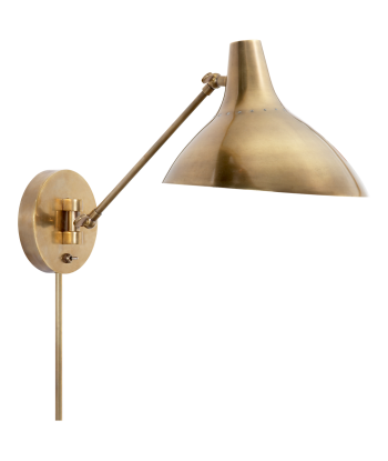 Charlton Brass Wall Lamp votre