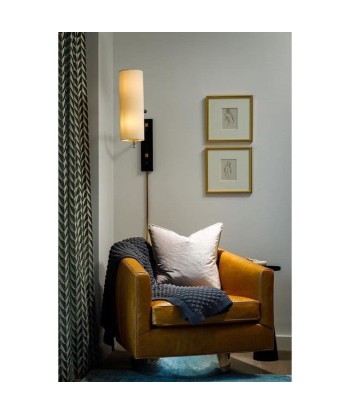 Frankfort Wall Lamp Black Brass pas cher chine