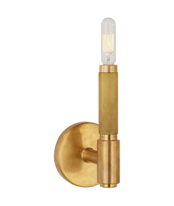 Barrett Brass Wall Lamp Without Lampshade sur le site 