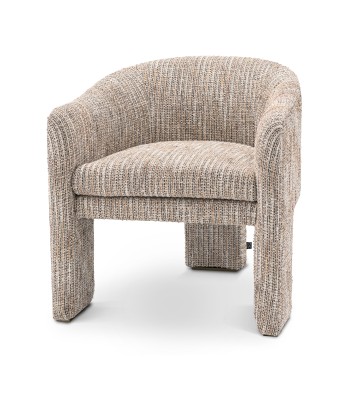 Mademoiselle Beige Pebbles Armchair Par le système avancé 