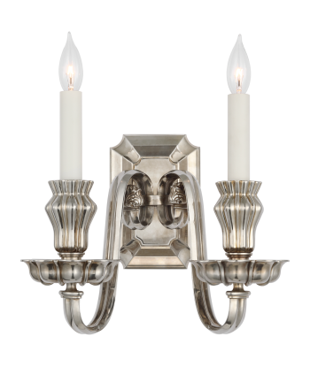 Falaise Double Silver Wall Lamp Vous souhaitez 