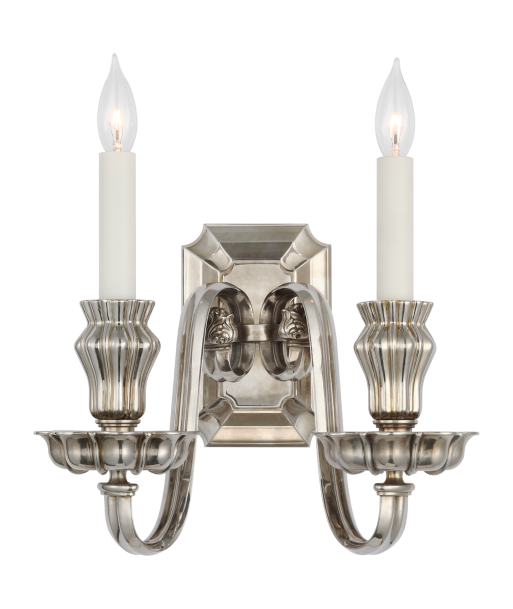 Falaise Double Silver Wall Lamp Vous souhaitez 