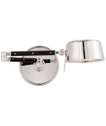 Alaster Nickel wall light commande en ligne