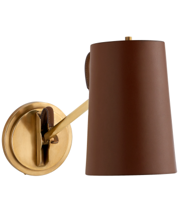 Benton Single Brass Saddle Wall Lamp d'Europe débarque