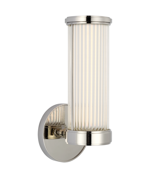 Ranier Single Nickel Wall Lamp ou a consommer sur place