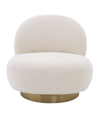 Bouclé Cream Clément Armchair d'Europe débarque