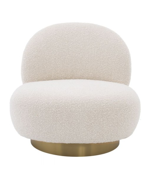 Bouclé Cream Clément Armchair d'Europe débarque