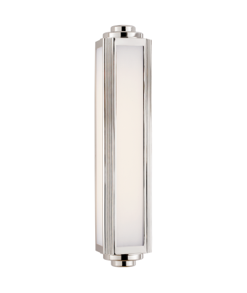 Keating Medium Nickel Wall Lamp Economisez 