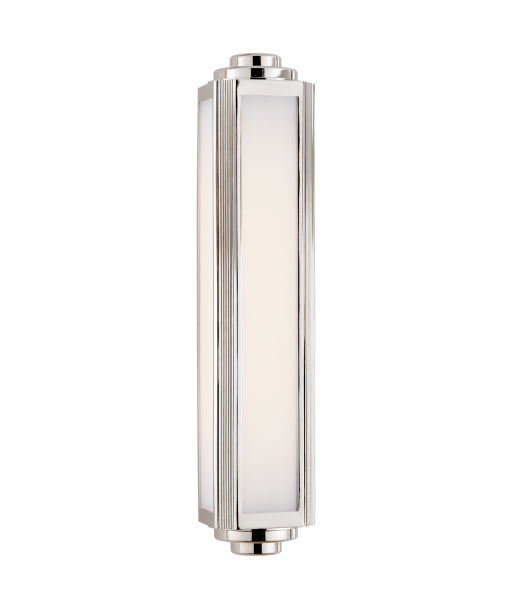 Keating Medium Nickel Wall Lamp Economisez 