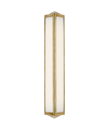 Geneva Medium Brass Wall Lamp ou a consommer sur place