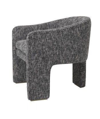 Pebbles Armchair Black Cambon rembourrage situé sous