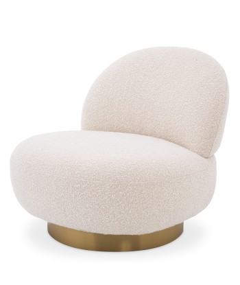 Bouclé Cream Clément Armchair d'Europe débarque