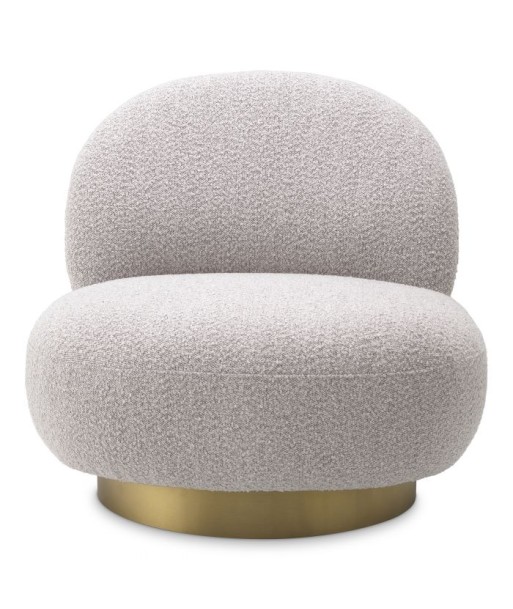 Bouclé Gray Clément Armchair 2024