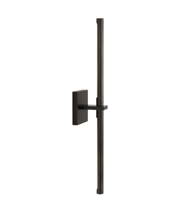 Axis Large Linear Bronze Wall Lamp Livraison rapide