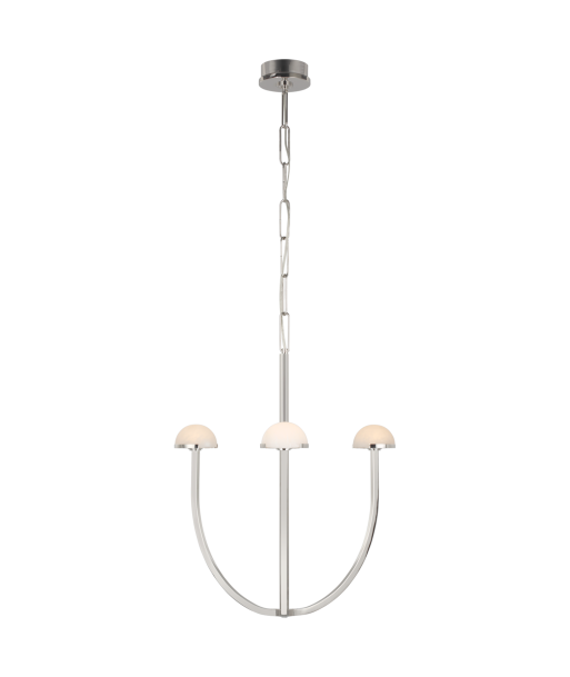 Pedra Medium Nickel Chandelier livraison gratuite