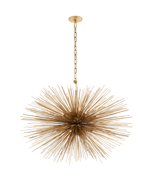 Strada Medium Oval Gold Chandelier acheter