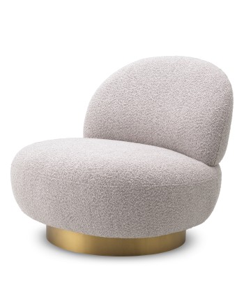 Bouclé Gray Clément Armchair 2024