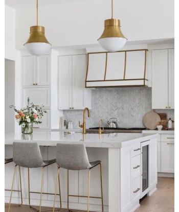 Precision Large Brass Pendant vous aussi creer 