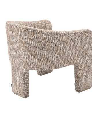 Mademoiselle Beige Pebbles Armchair Par le système avancé 