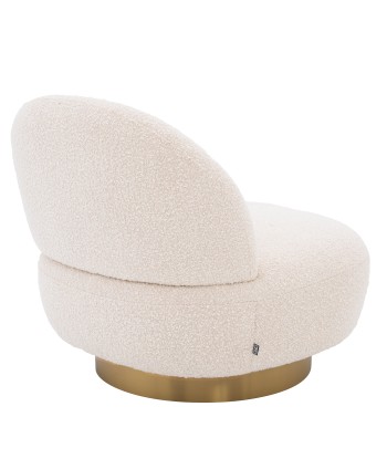 Bouclé Cream Clément Armchair d'Europe débarque