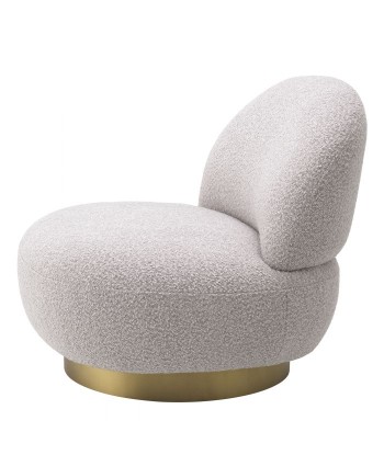 Bouclé Gray Clément Armchair 2024