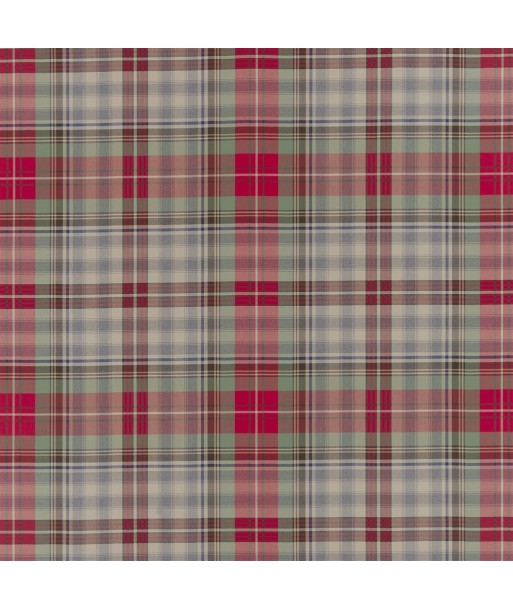 Fabric RL Glasglow Tartan Vintage Red meilleur choix