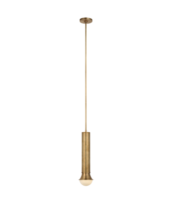 Precision Pendant Lamp Small Elongated Brass le concept de la Pate a emporter 